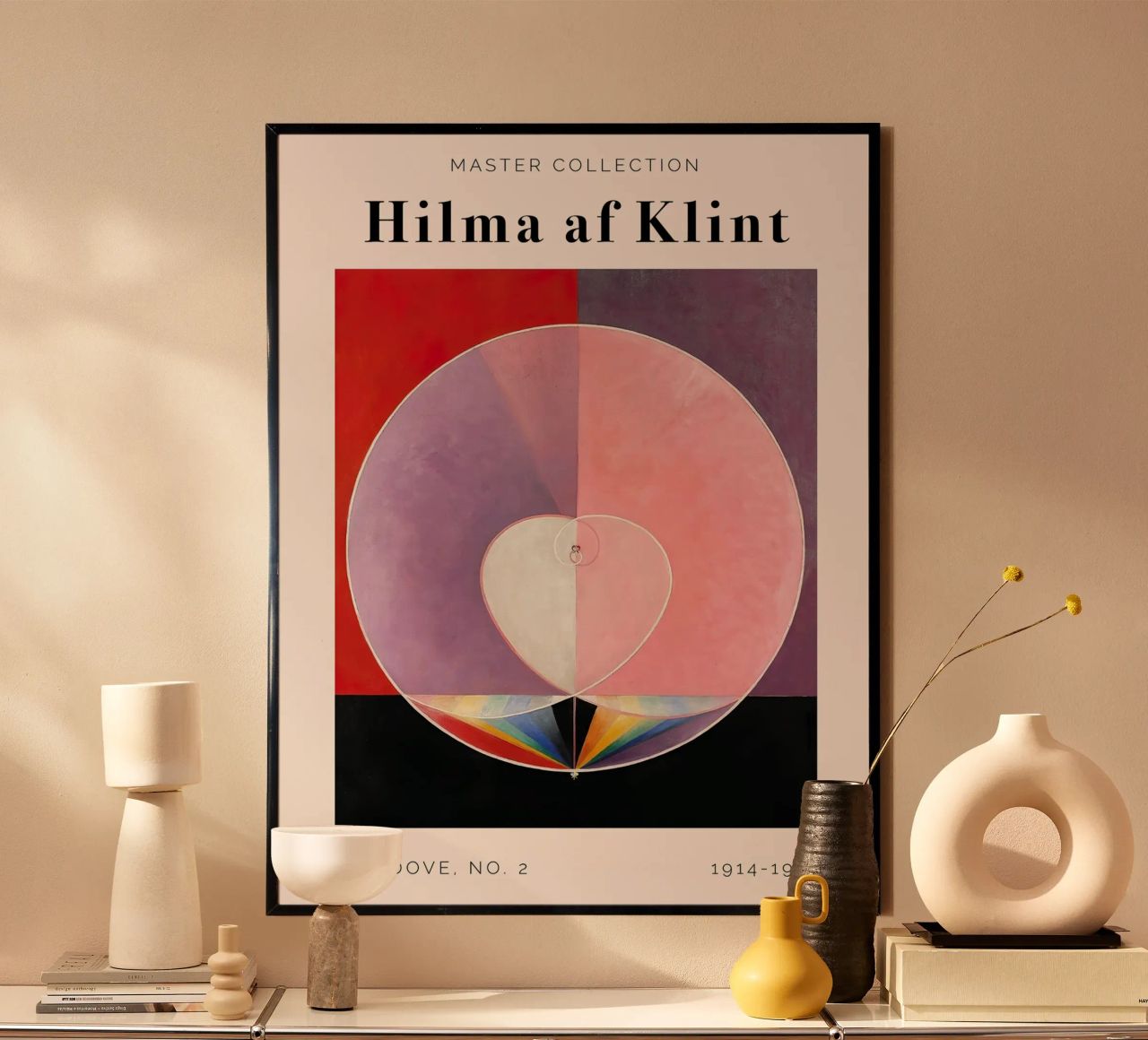 Hilma Af Klint The Dove No.2 poster by Mirei Aguerro