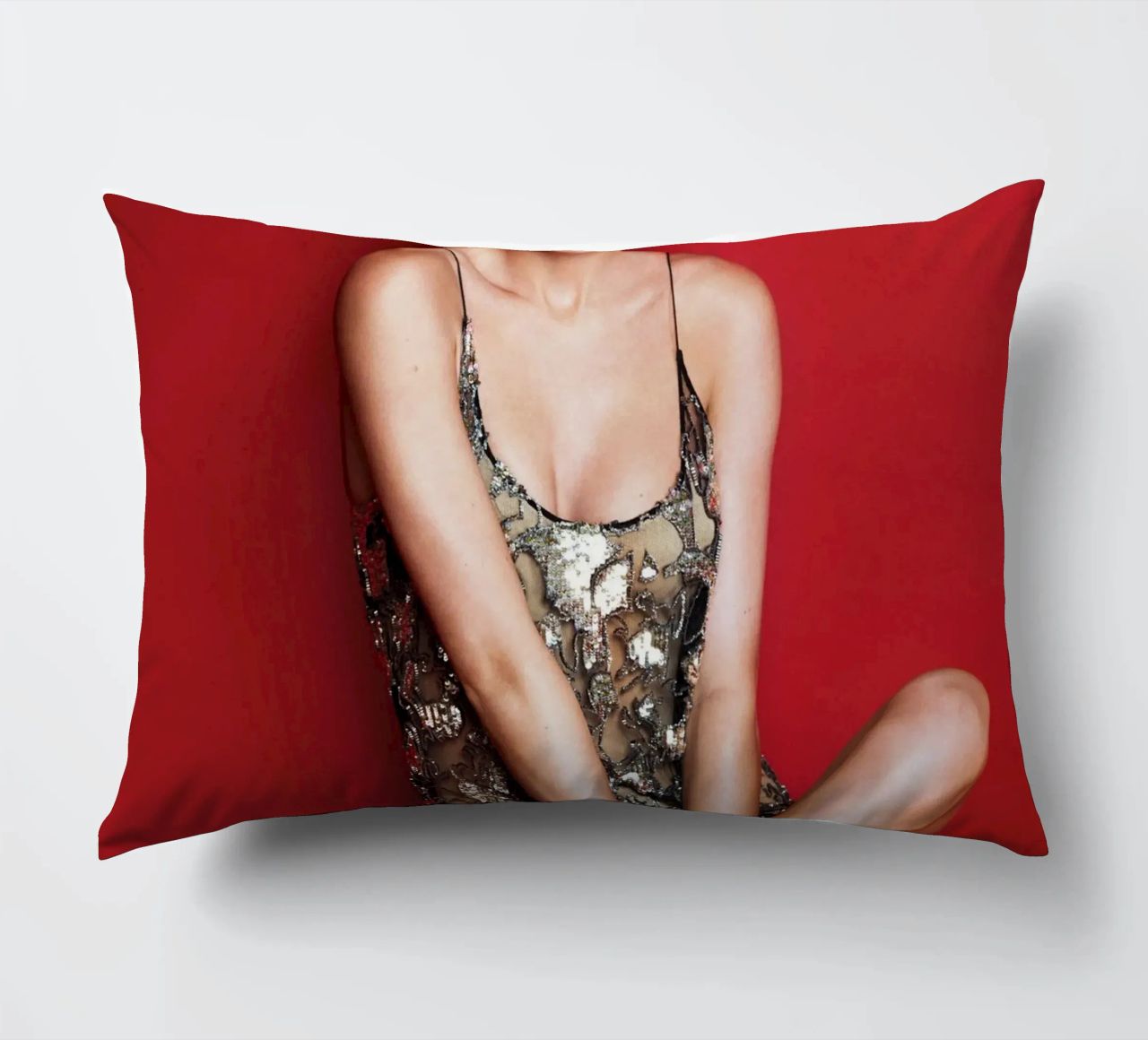 Vogue Swift rosso cuscino da AARON