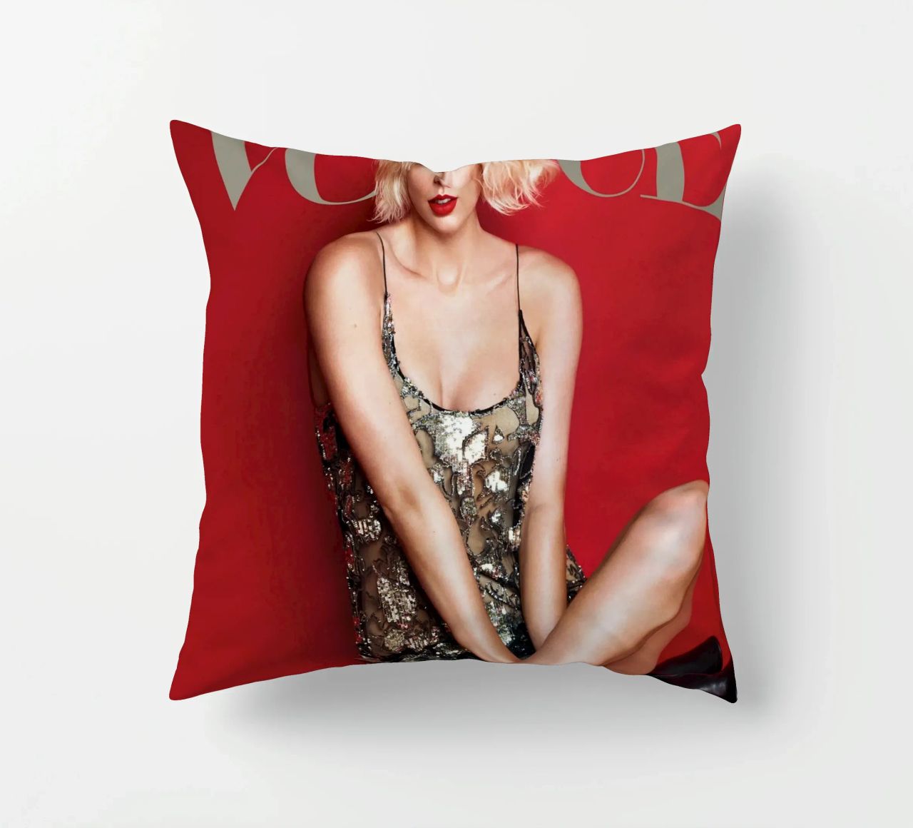 Vogue Swift rosso cuscino da AARON