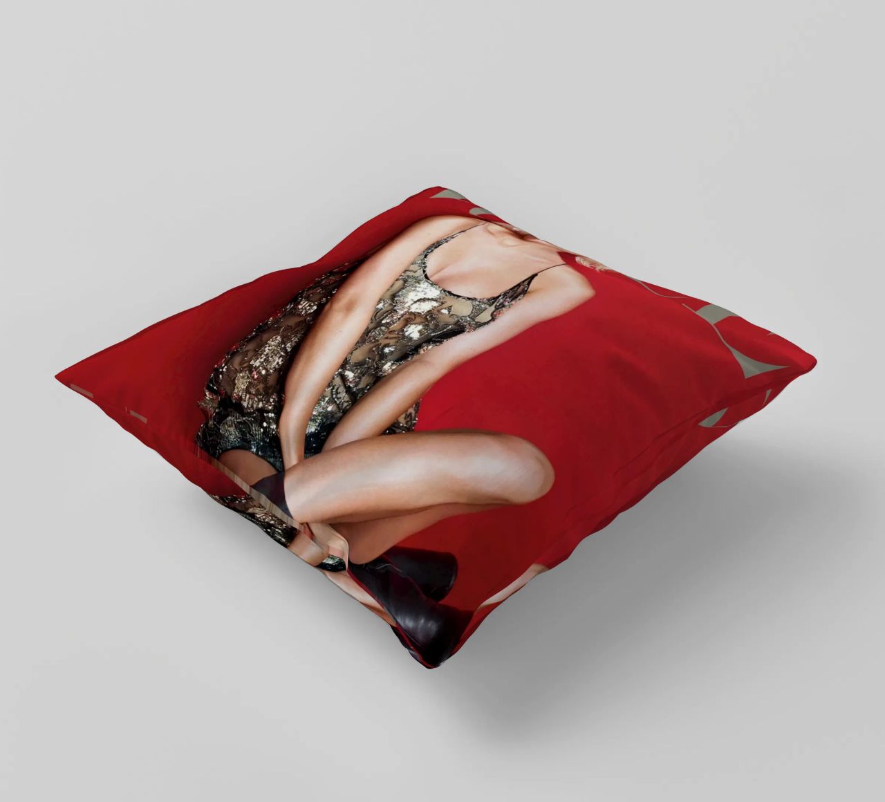 Vogue Swift rosso cuscino da AARON