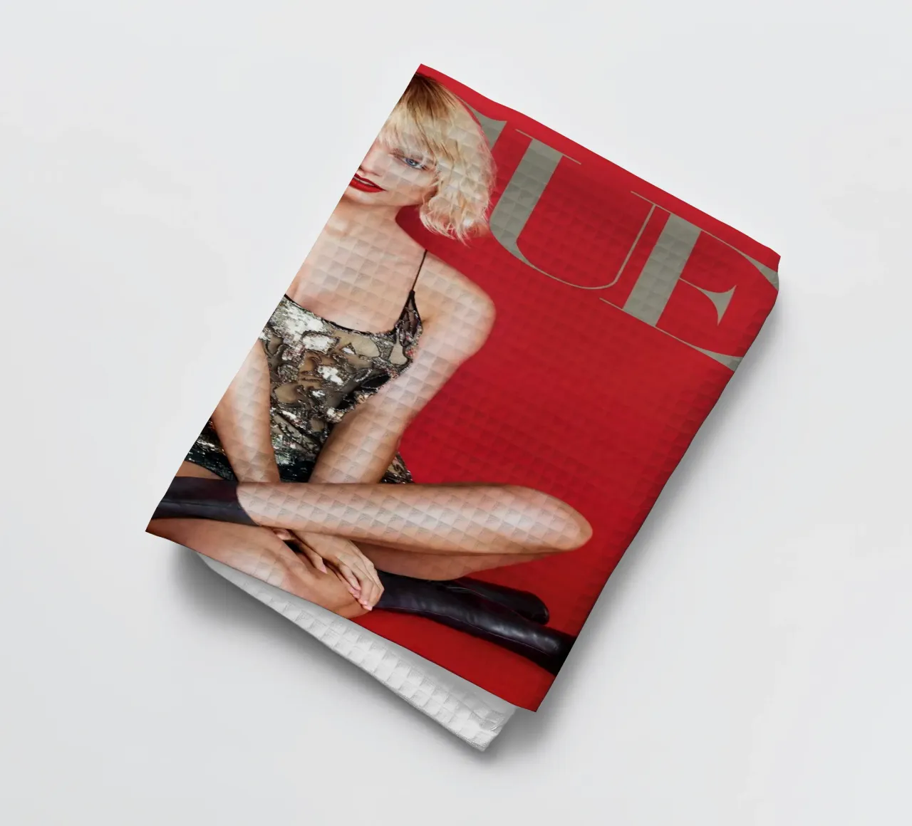 Vogue Swift rosso canovaccio da cucina da AARON