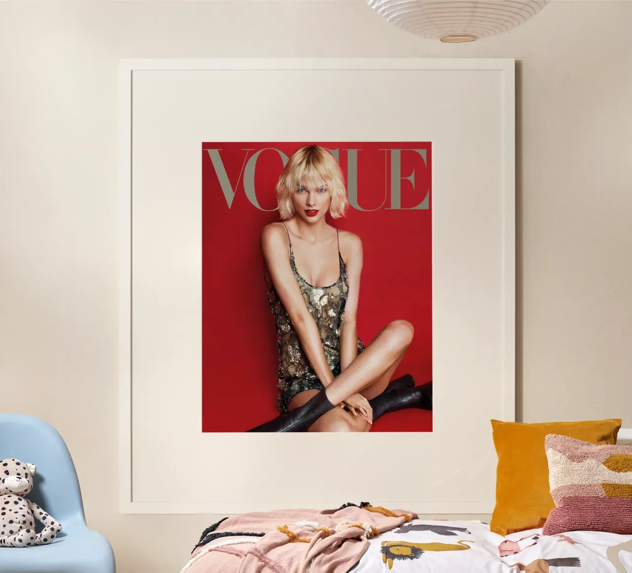 Vogue Swift rosso carta hahnemühle da AARON