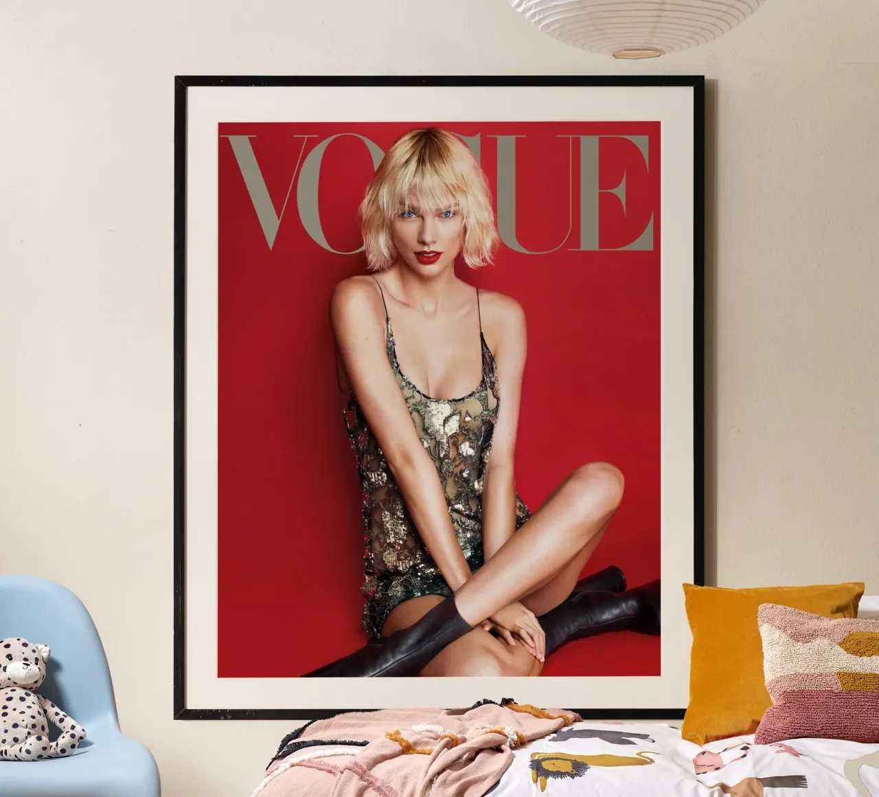 Vogue Swift rosso carta hahnemühle da AARON