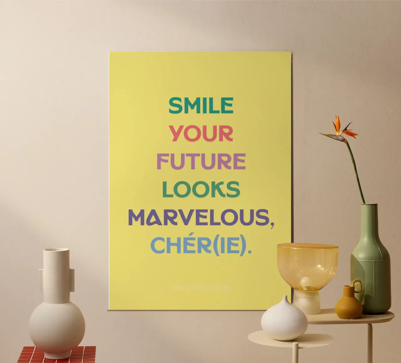 ⛱️ poster by MENTHE SAUVAGE