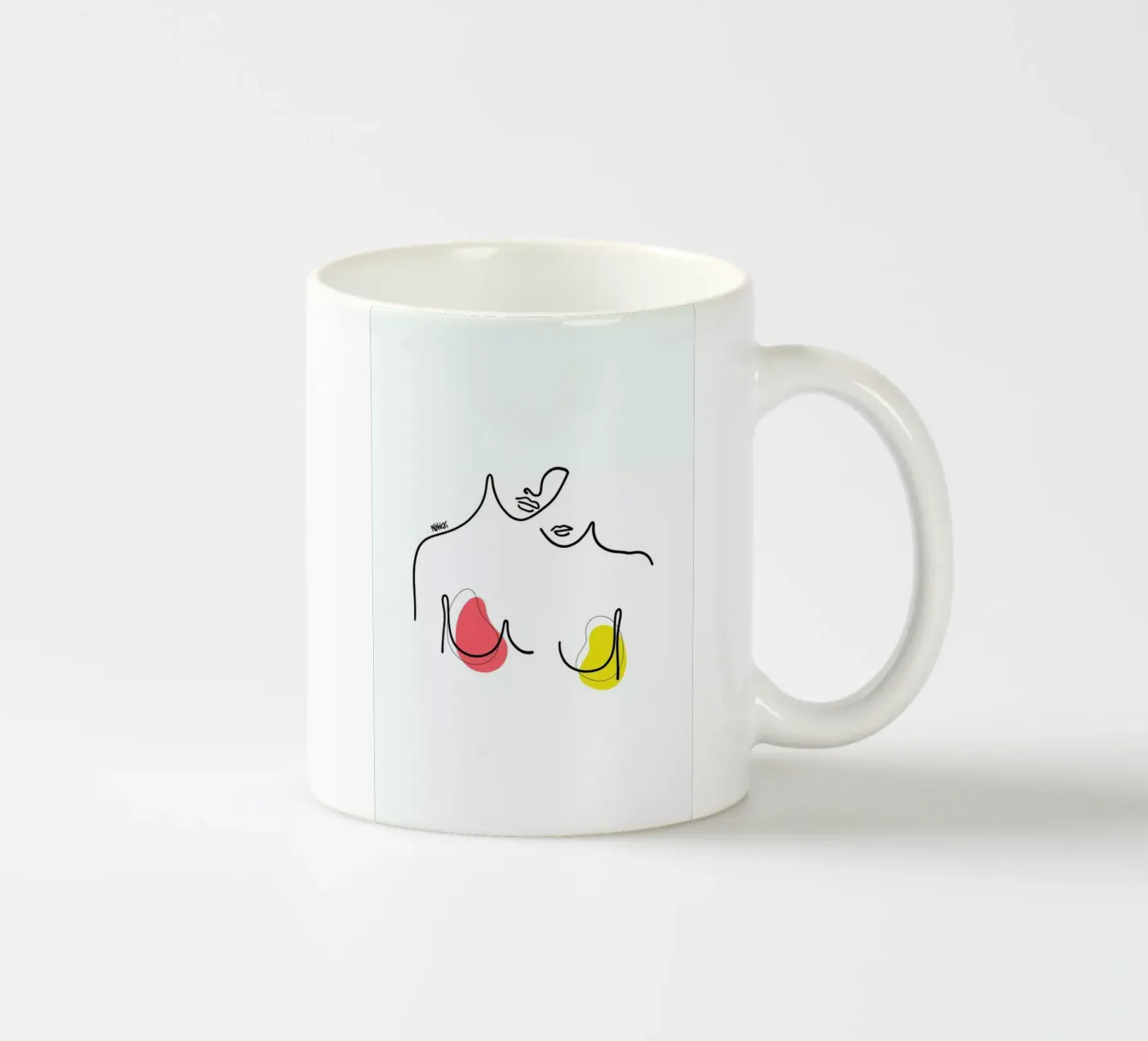Loving ceramic mug by Ninhol