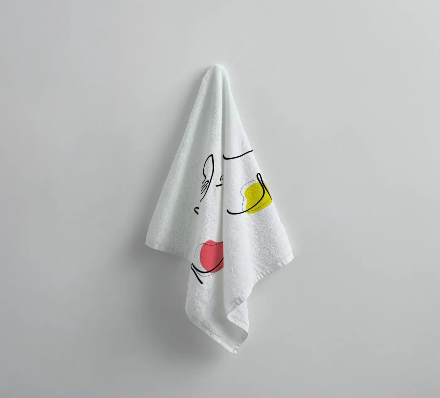 Loving badhanddoek van Ninhol