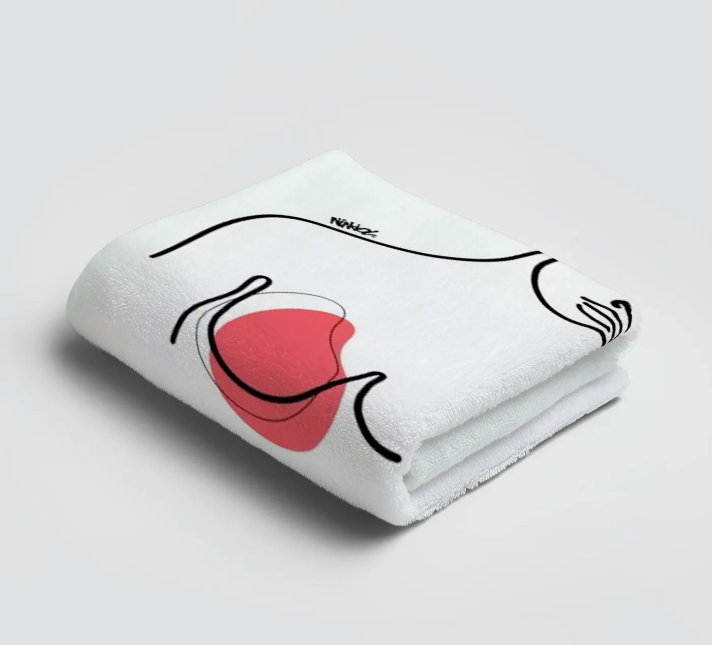 Loving badhanddoek van Ninhol