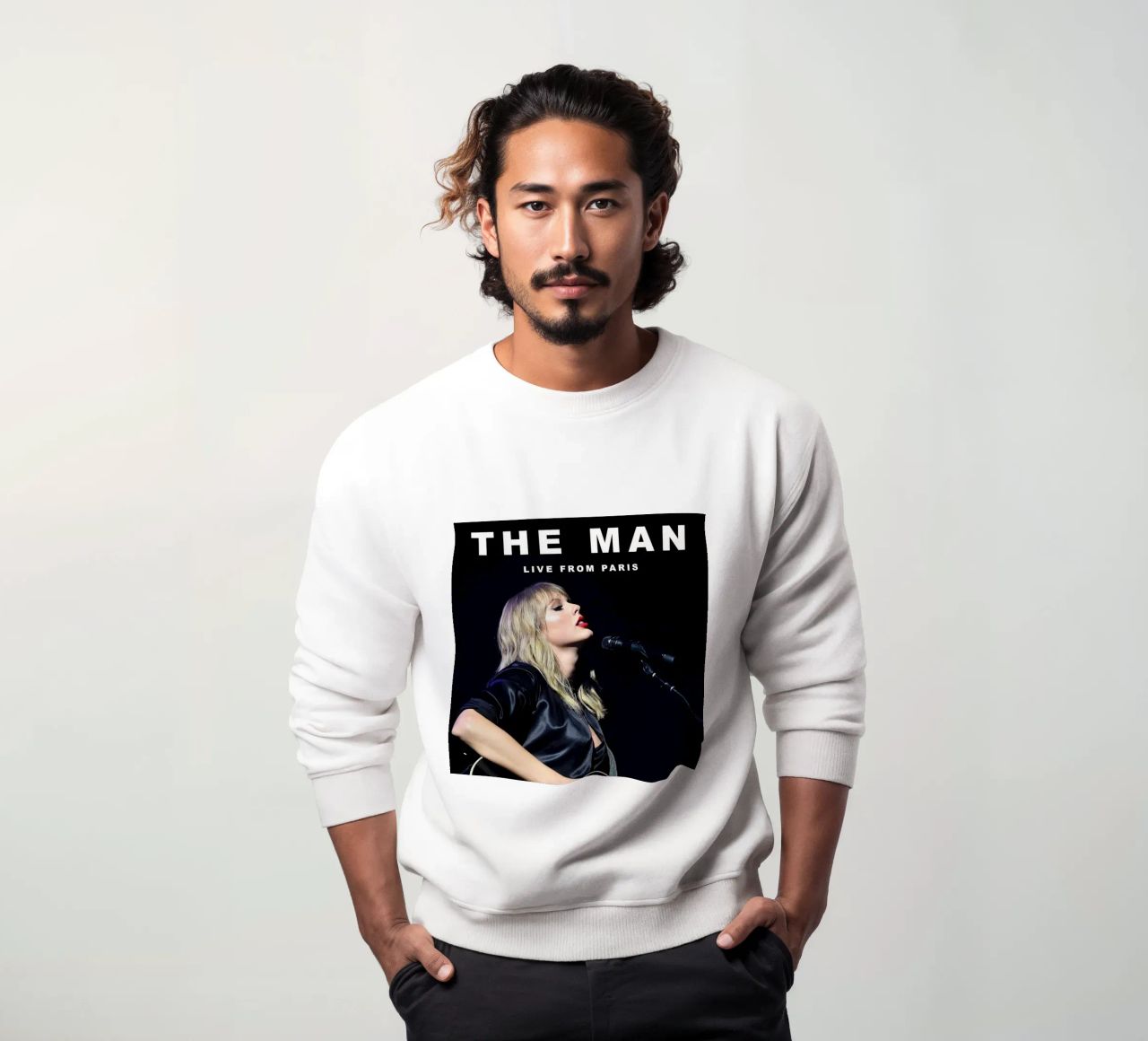 The Man Concierto Swift en directo sudadera de AARON