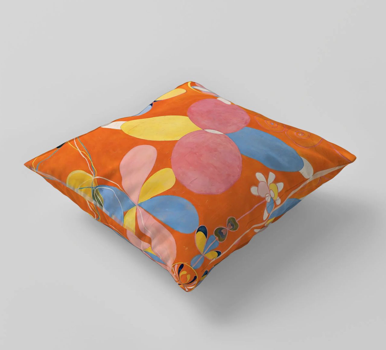 Hilma Af Klint - I dieci più grandi (n. 4) cuscino da Mirei Aguerro