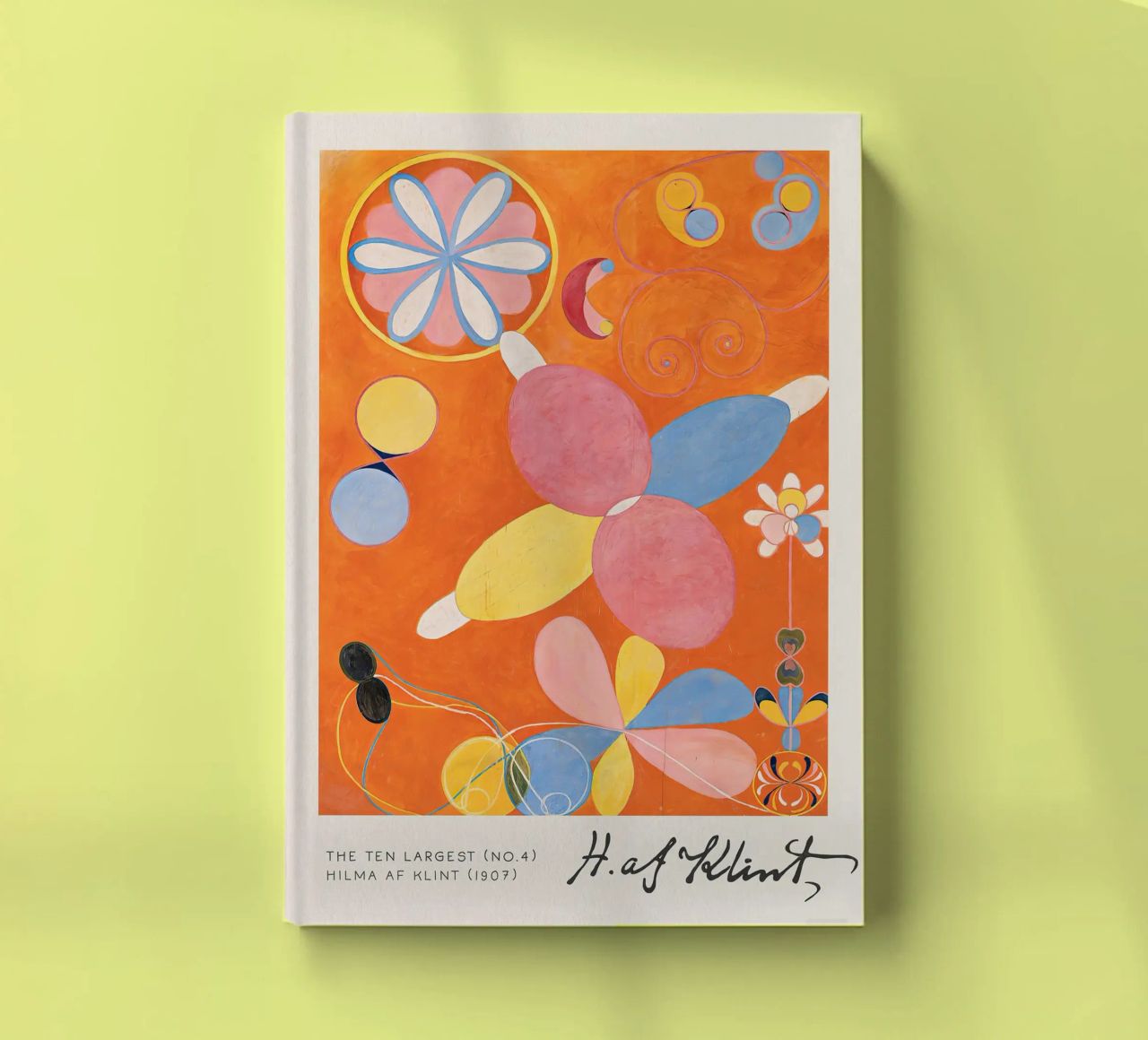 Hilma Af Klint - The Ten Largest (No.4) notebook by Mirei Aguerro