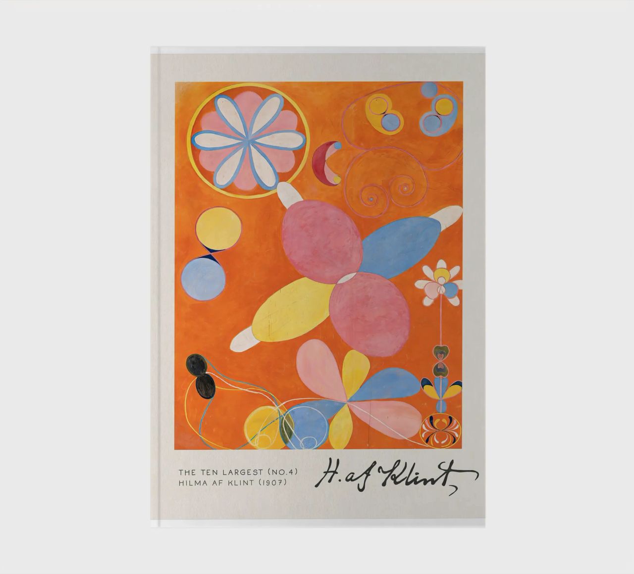 Hilma Af Klint - The Ten Largest (No.4) notebook by Mirei Aguerro