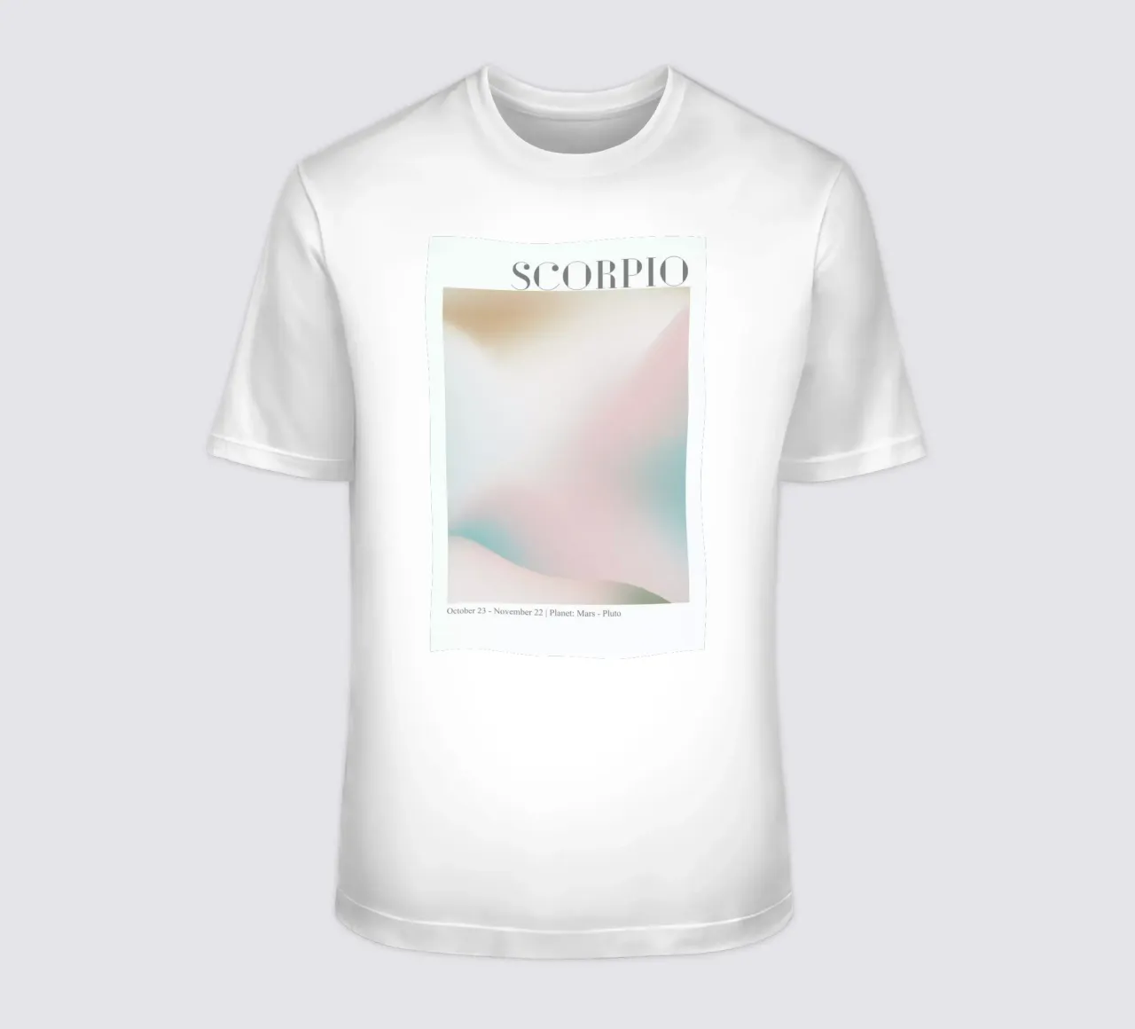 Scorpio Abstract Aura t-shirt da cafelab