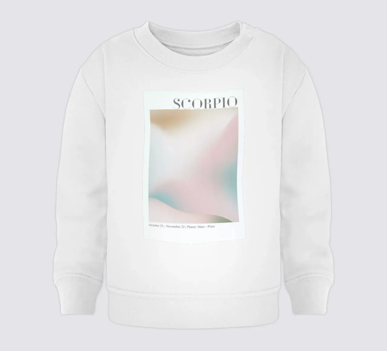 Scorpio Abstract Aura felpa neonato da cafelab