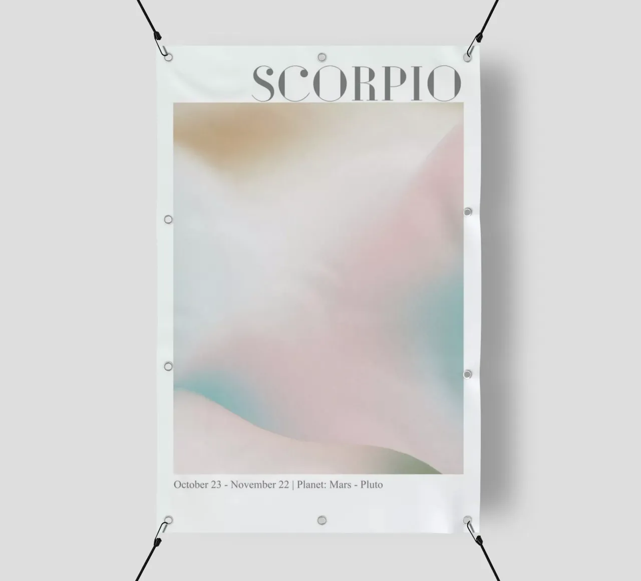 Scorpio Abstract Aura telo in pvc da cafelab