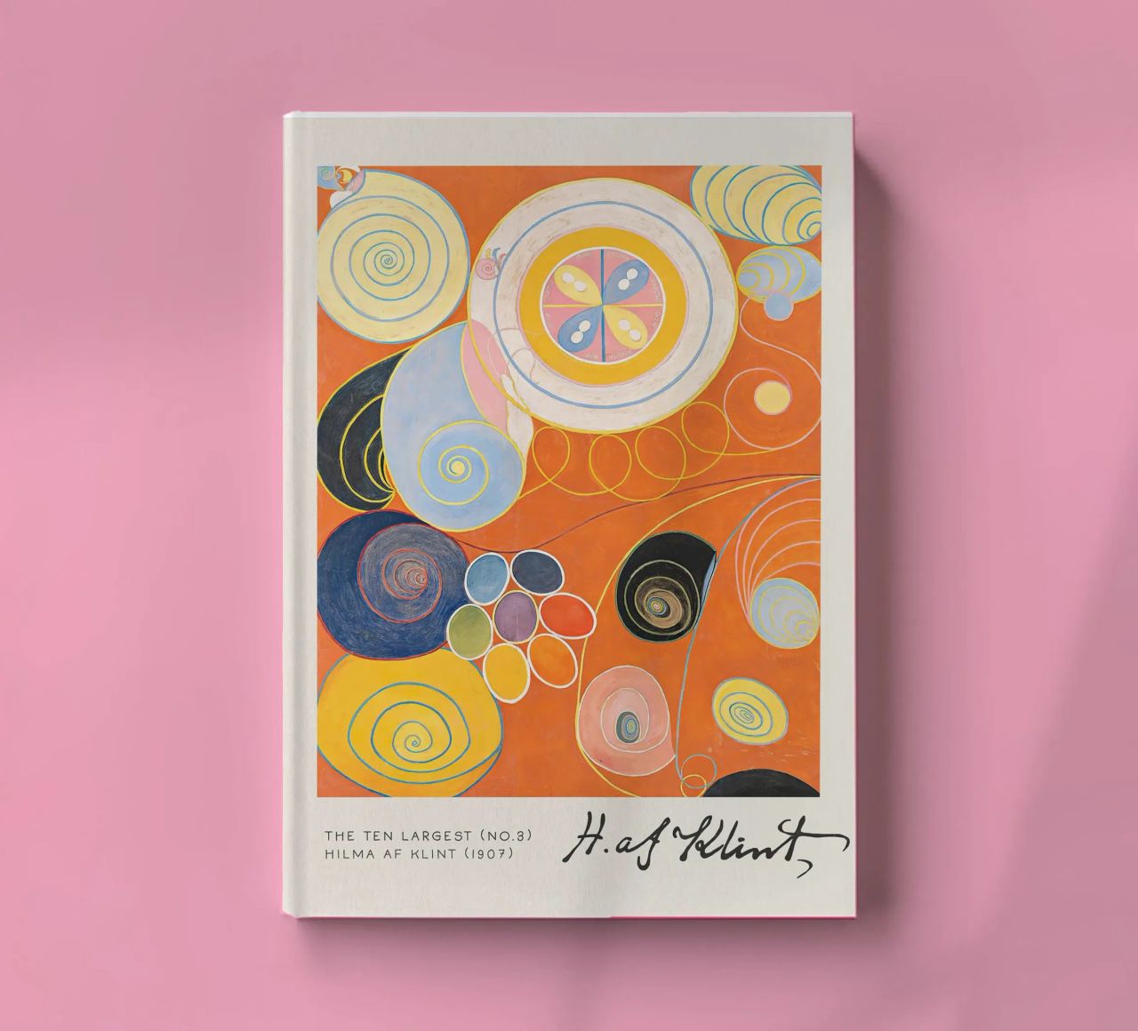 Hilma Af Klint - The Ten Largest (No.3) notebook by Mirei Aguerro