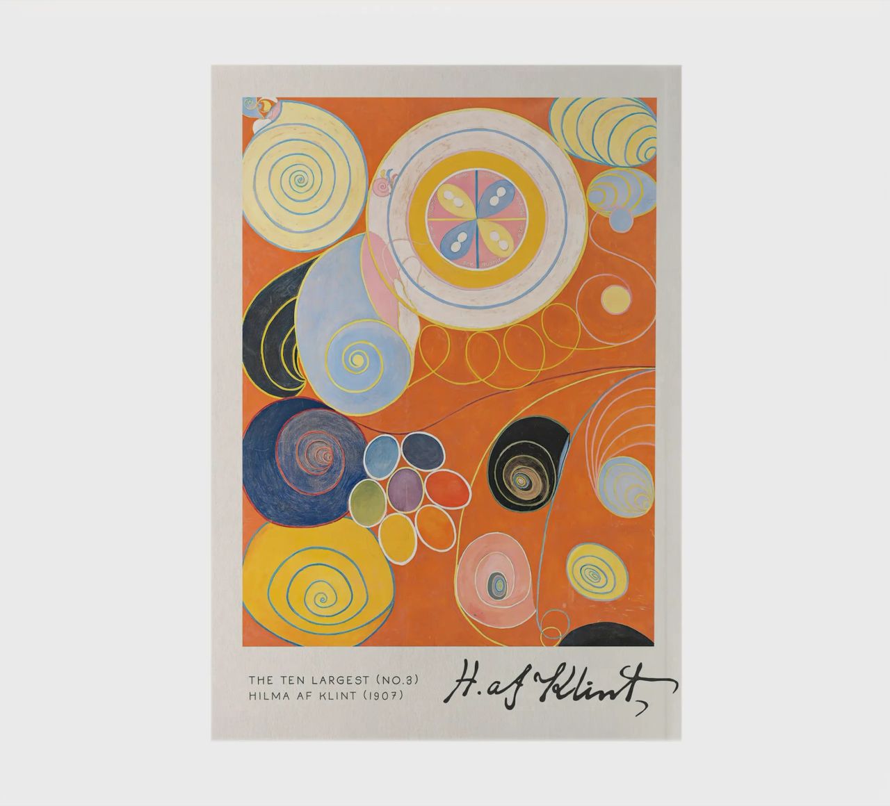 Hilma Af Klint - The Ten Largest (No.3) notebook by Mirei Aguerro