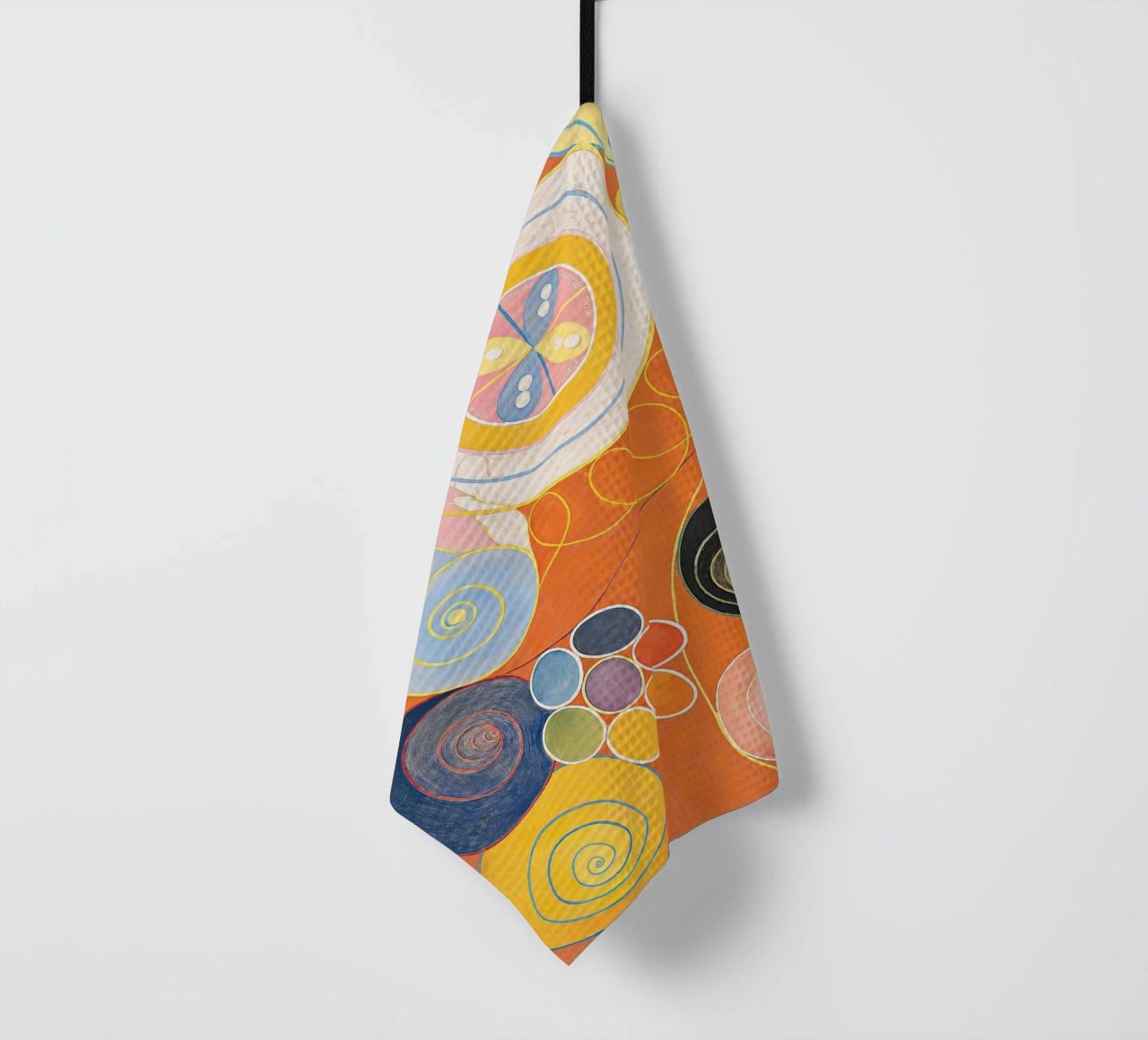 Hilma Af Klint - The Ten Largest (No.3) tea towel by Mirei Aguerro