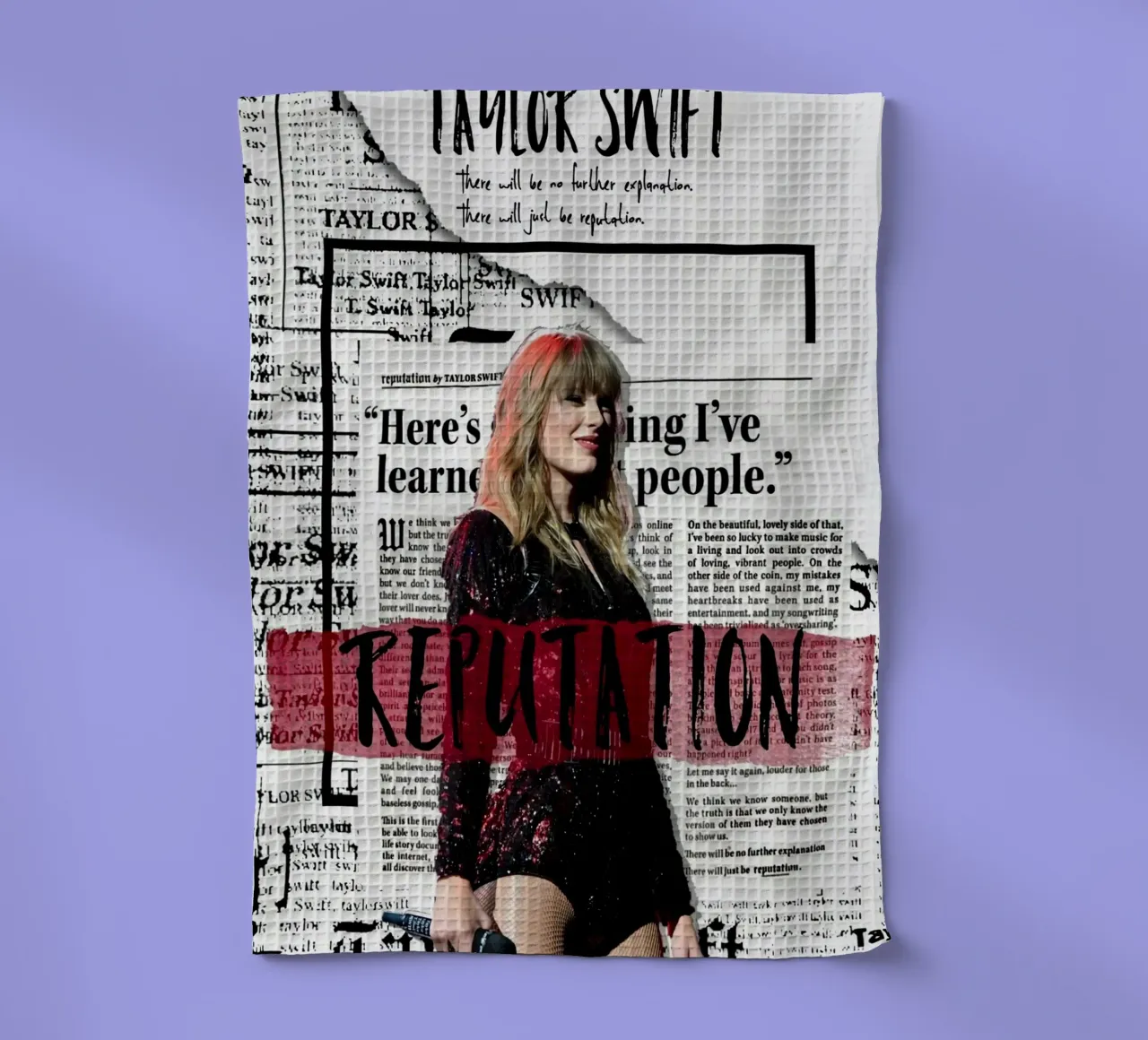 La plus belle réputation de Swift torchon de AARON