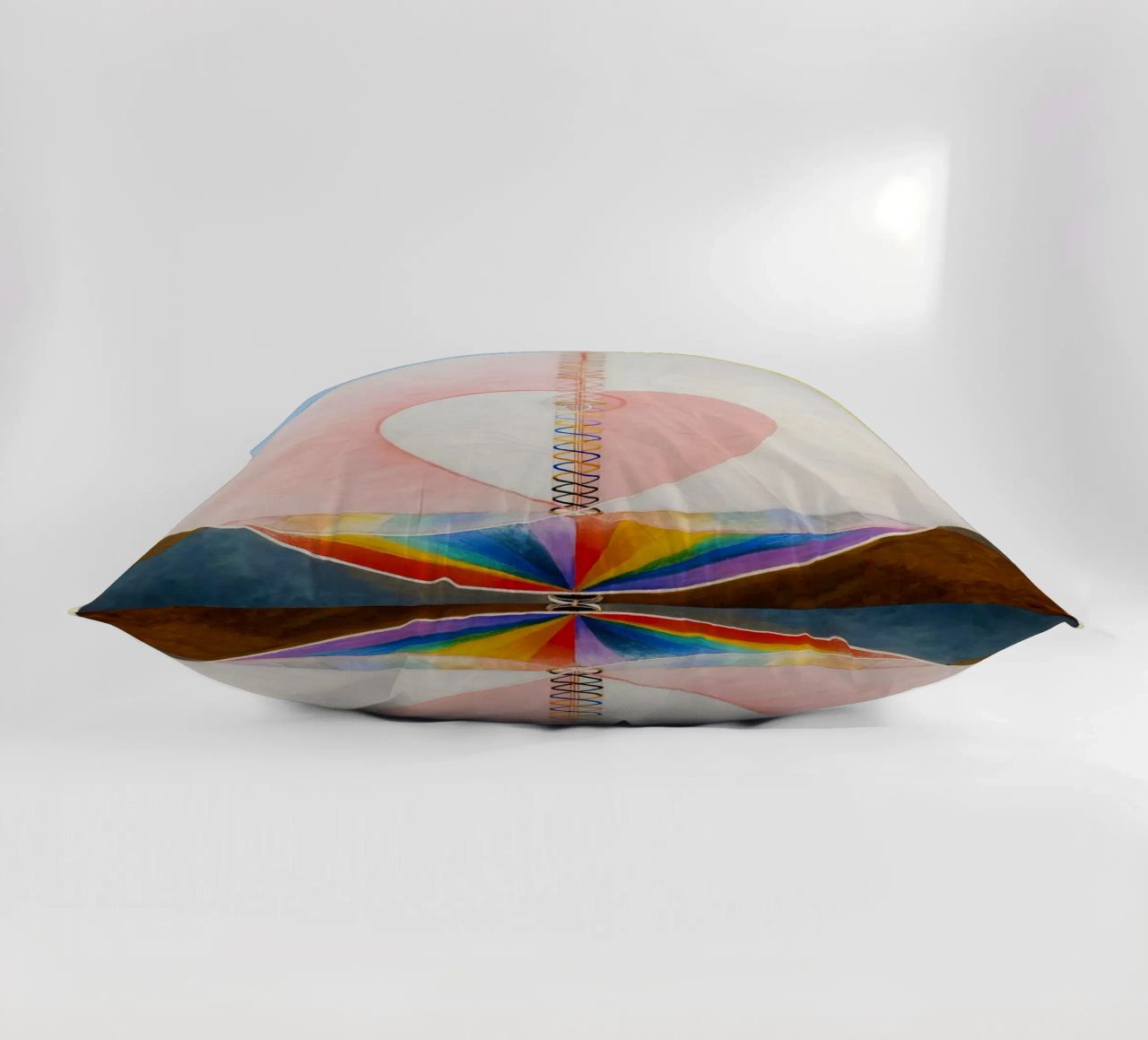 Hilma Af Klint - The Dove (No.1) decorative cushion by Kimtoth Skrzypek