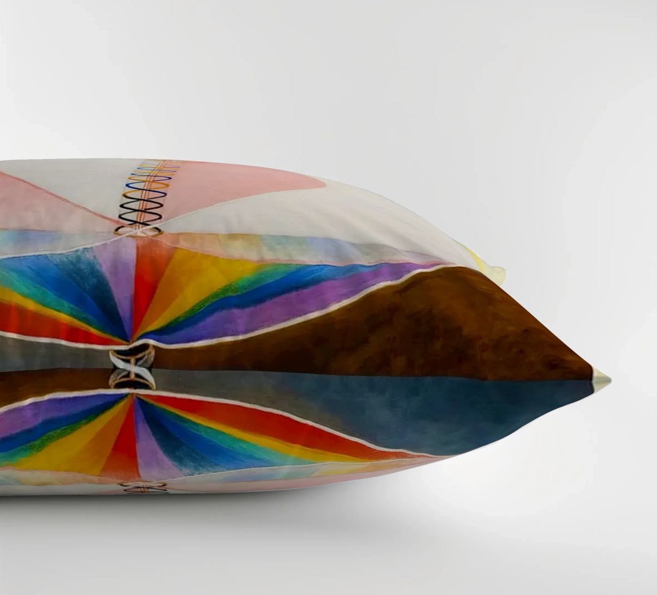 Hilma Af Klint - The Dove (No.1) decorative cushion by Kimtoth Skrzypek