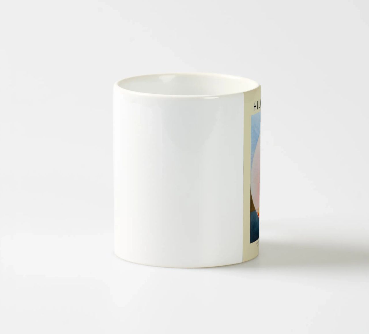 Hilma Af Klint - La colomba (n. 1) tazza in ceramica da Kimtoth Skrzypek