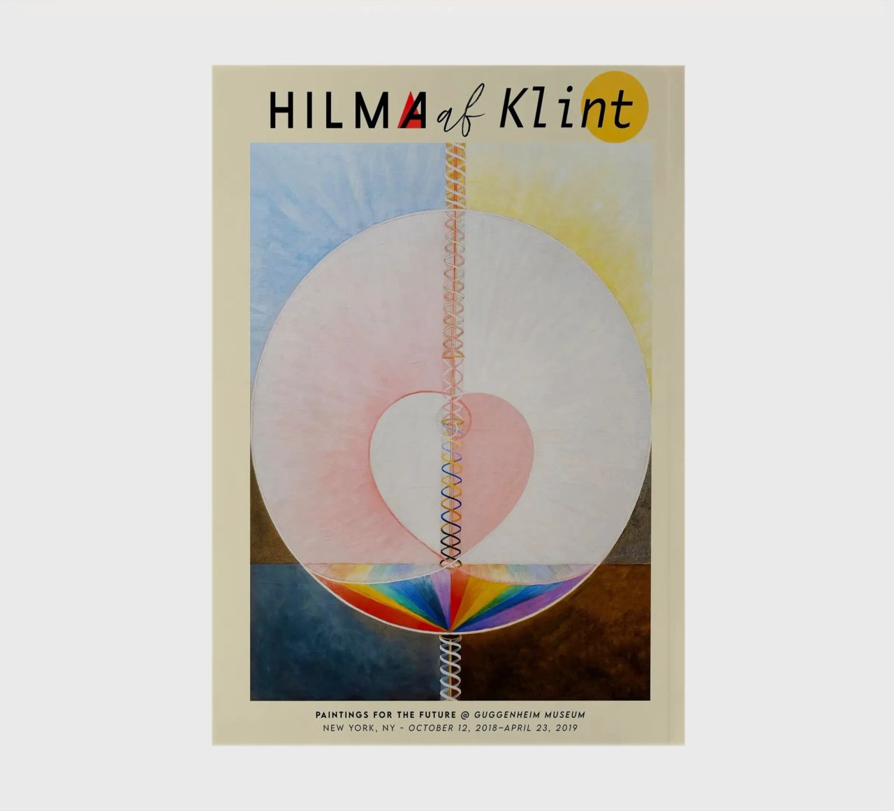 Hilma Af Klint - The Dove (No.1) notebook by Kimtoth Skrzypek