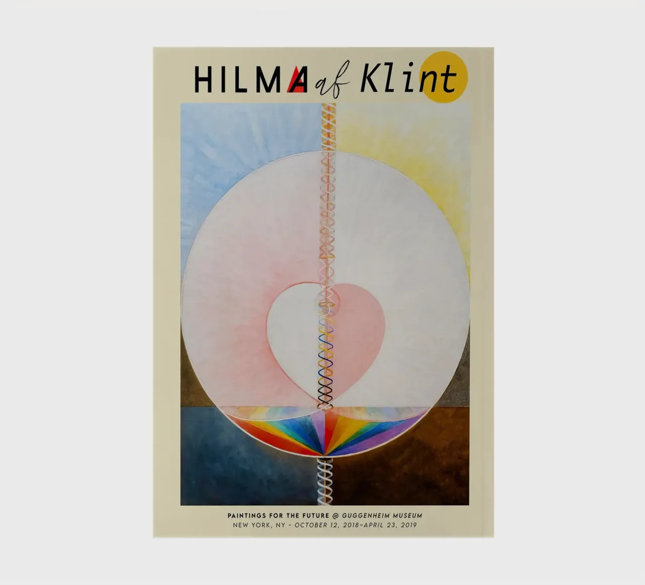 Hilma Af Klint - La colombe (n° 1) carnet de notes de Kimtoth Skrzypek