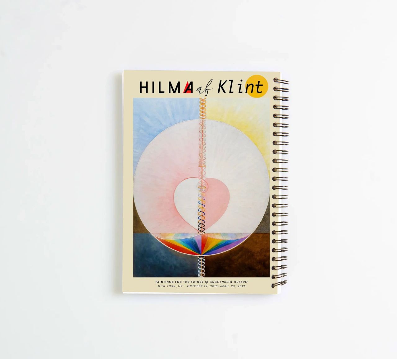 Hilma Af Klint - The Dove (No.1) spiral notebook by Kimtoth Skrzypek