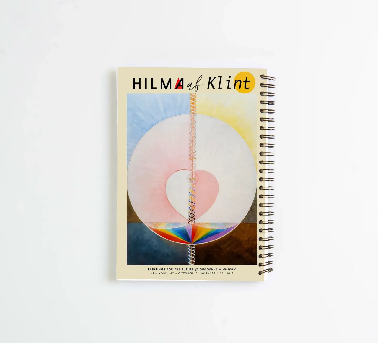 Hilma Af Klint - La paloma (nº 1) cuaderno de espiral de Kimtoth Skrzypek