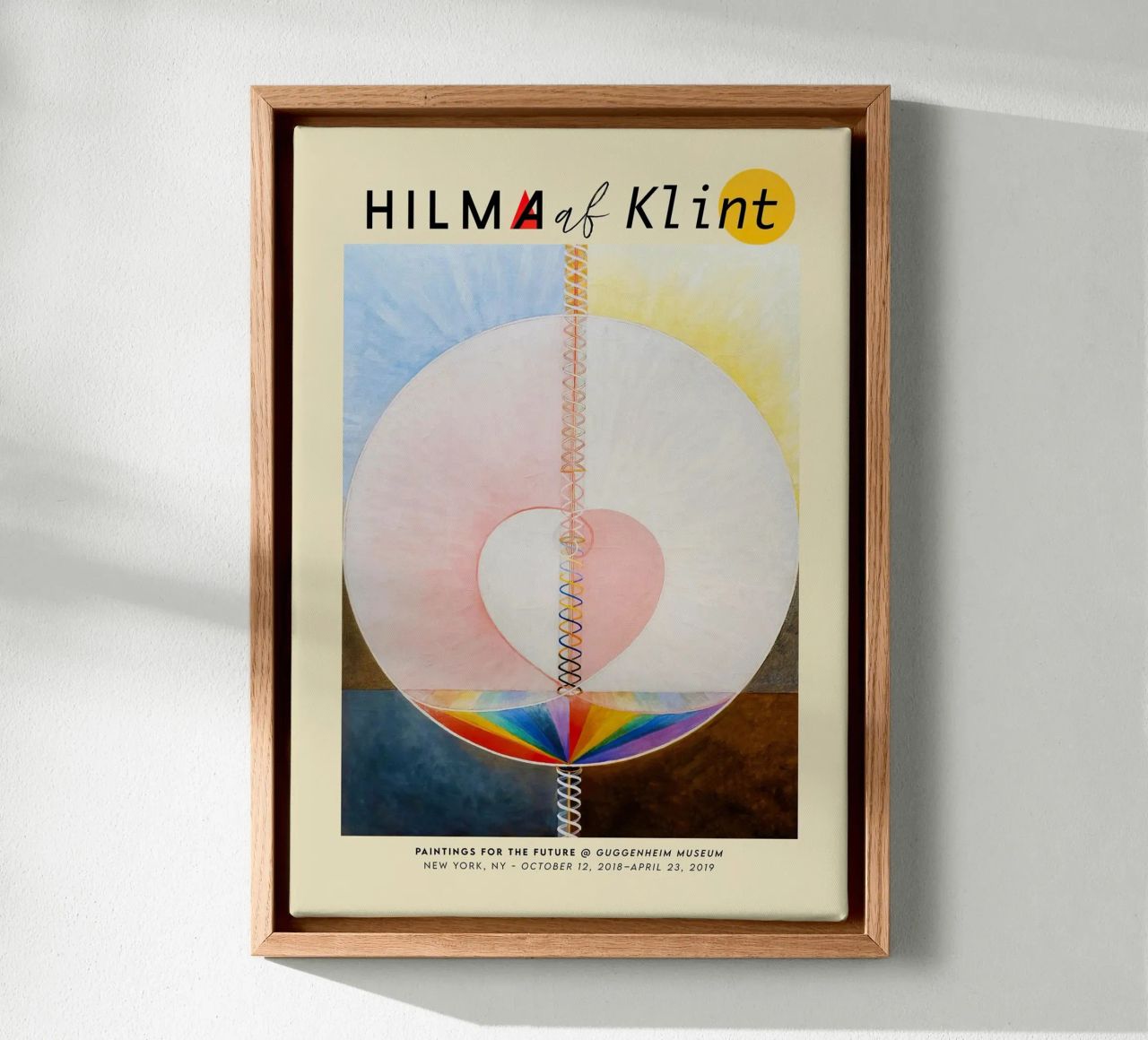 Hilma Af Klint - The Dove (No.1) canvas by Kimtoth Skrzypek