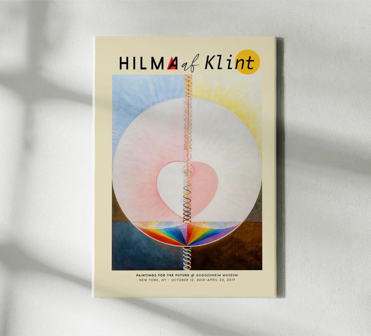 Hilma Af Klint - The Dove (No.1) canvas by Kimtoth Skrzypek