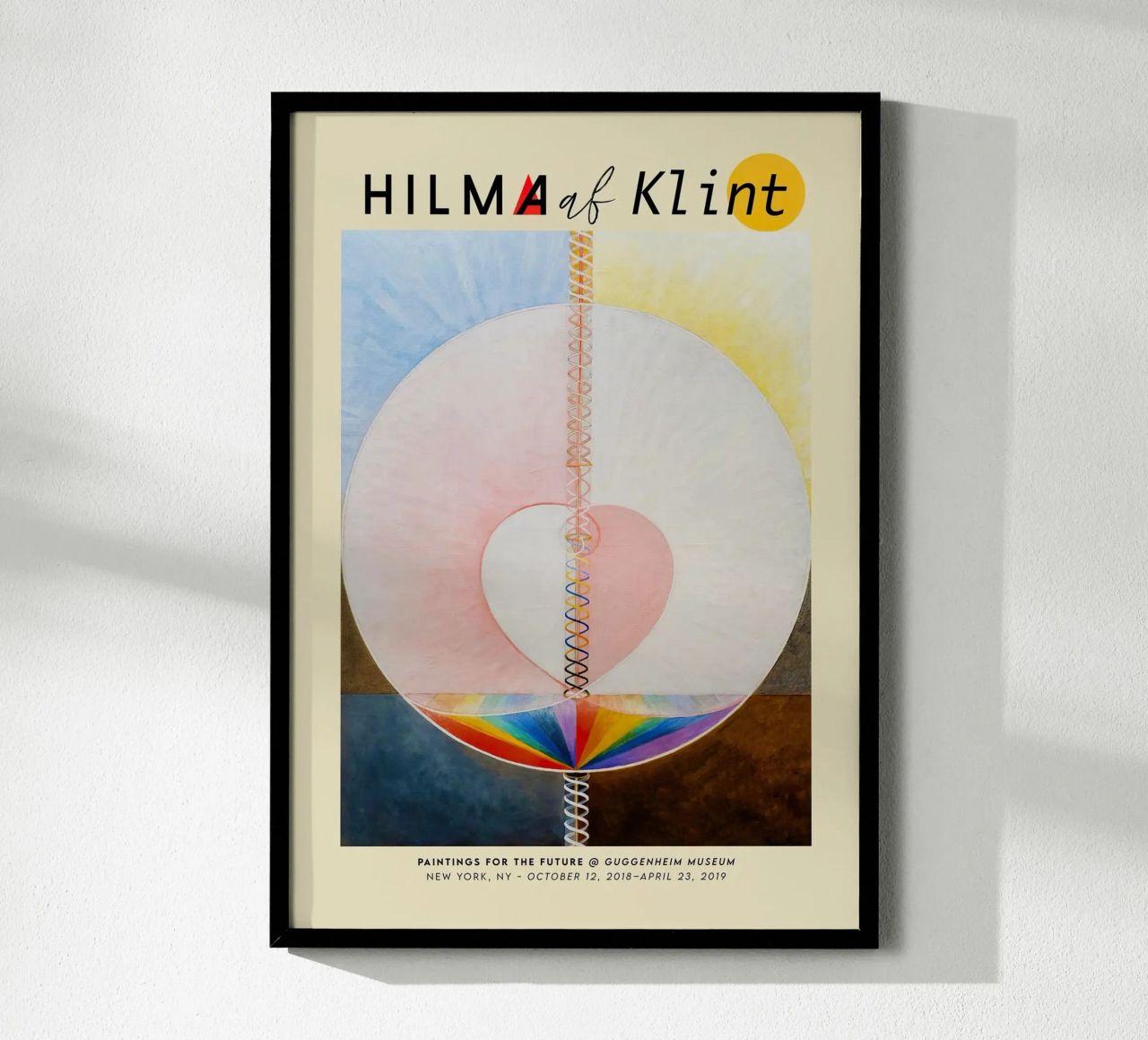 Hilma Af Klint - The Dove (No.1) poster by Kimtoth Skrzypek