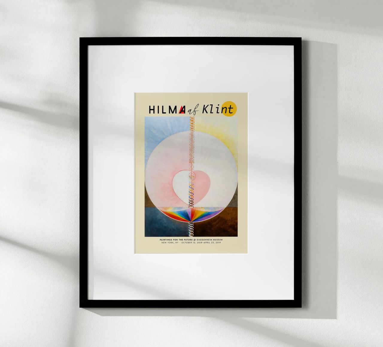 Hilma Af Klint - The Dove (No.1) poster by Kimtoth Skrzypek