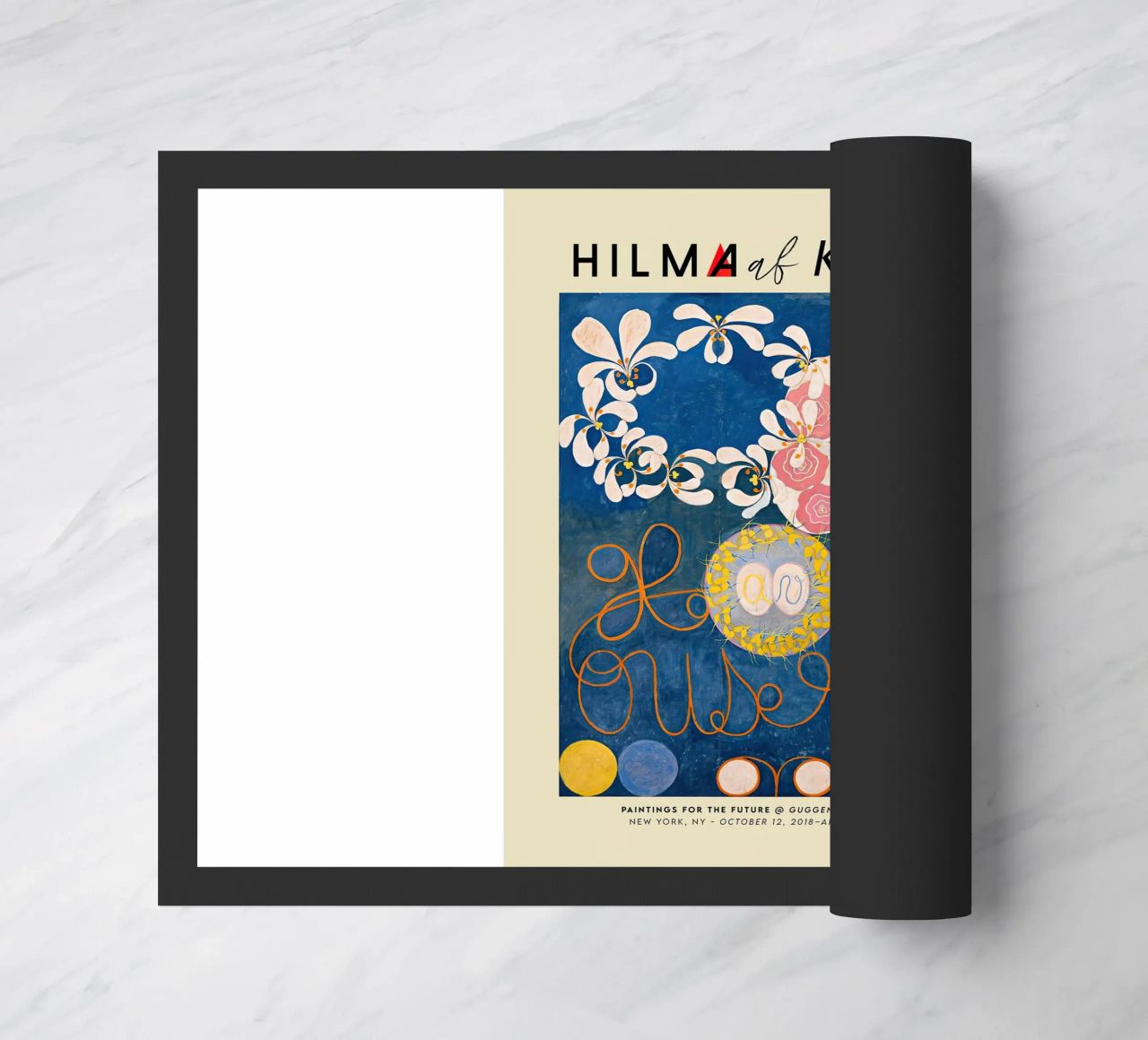 Hilma Af Klint - The Ten Largest (No.1) doormat by Kimtoth Skrzypek