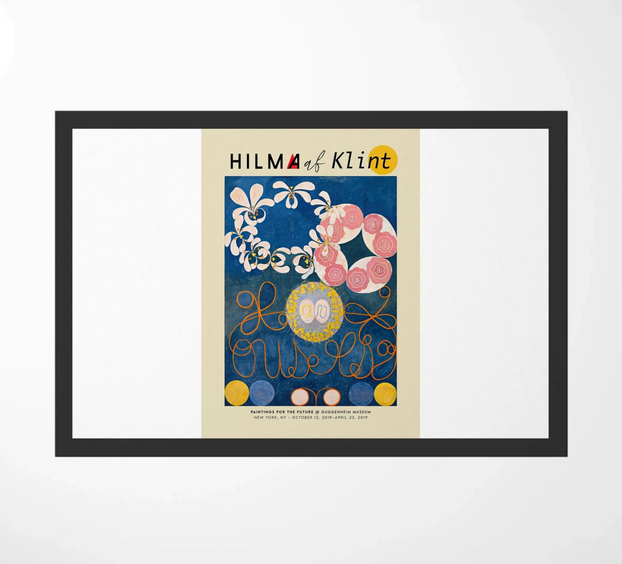 Hilma Af Klint - The Ten Largest (No.1) doormat by Kimtoth Skrzypek
