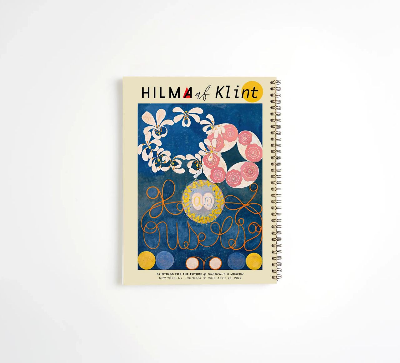 Hilma Af Klint - The Ten Largest (No.1) spiral notebook by Kimtoth Skrzypek