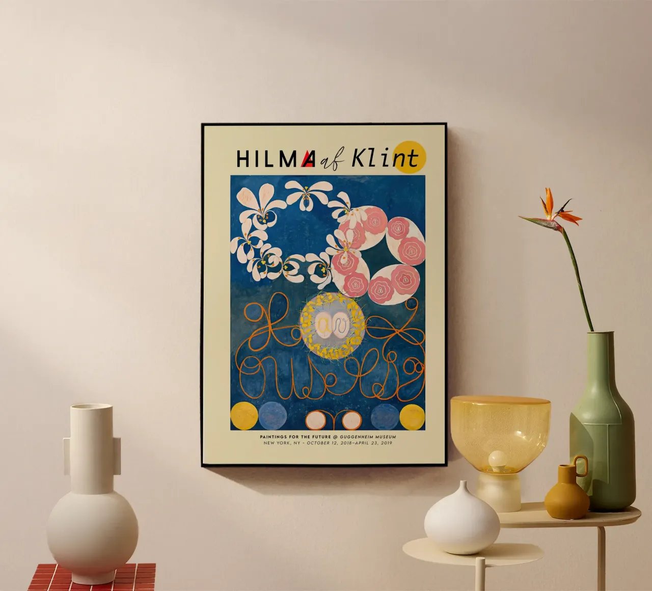 Hilma Af Klint - I dieci più grandi (n. 1) plexiglass da Kimtoth Skrzypek