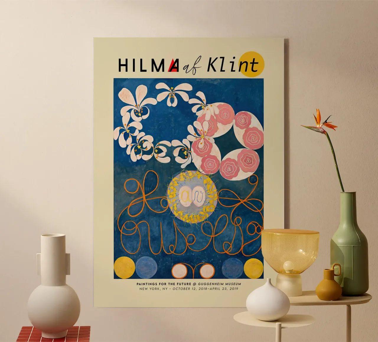 Hilma Af Klint - I dieci più grandi (n. 1) plexiglass da Kimtoth Skrzypek