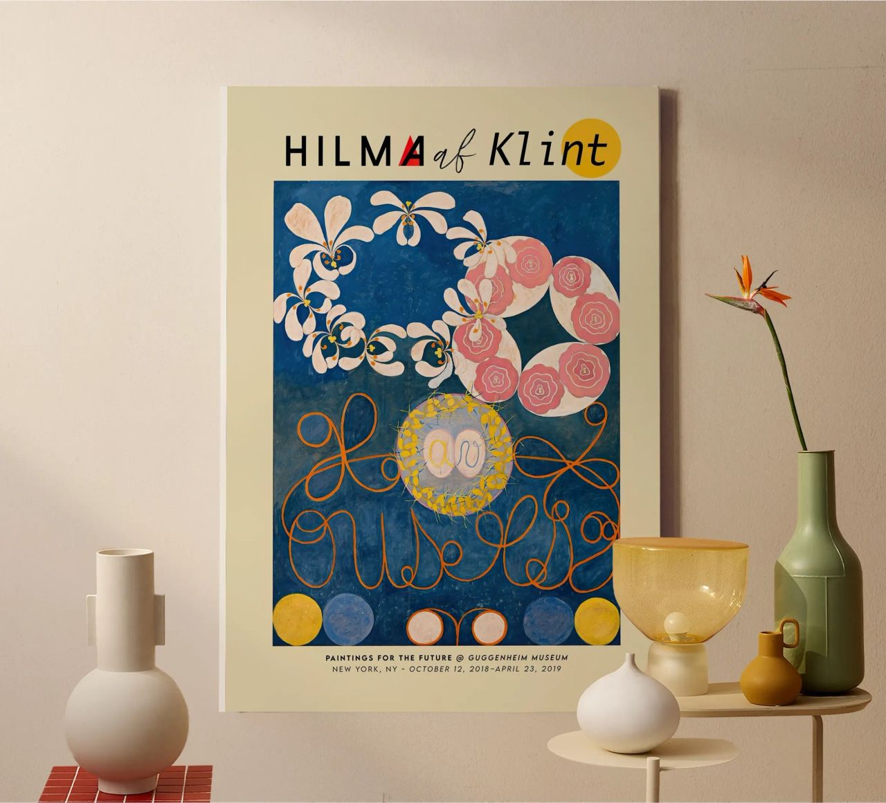 Hilma Af Klint - The Ten Largest (No.1) canvas by Kimtoth Skrzypek