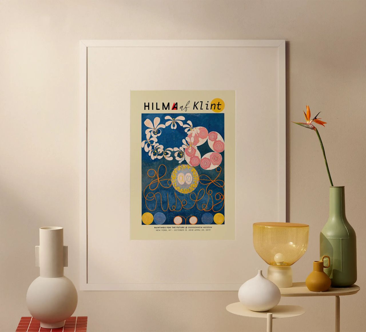Hilma Af Klint - The Ten Largest (No.1) poster by Kimtoth Skrzypek