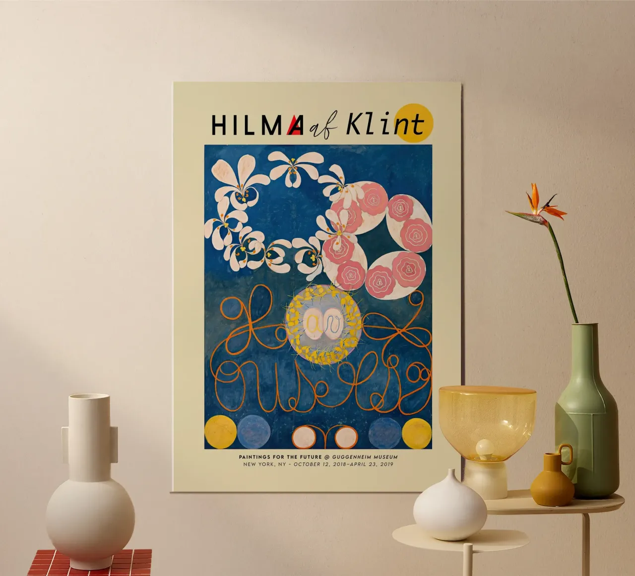 Hilma Af Klint - I dieci più grandi (n. 1) poster da Kimtoth Skrzypek