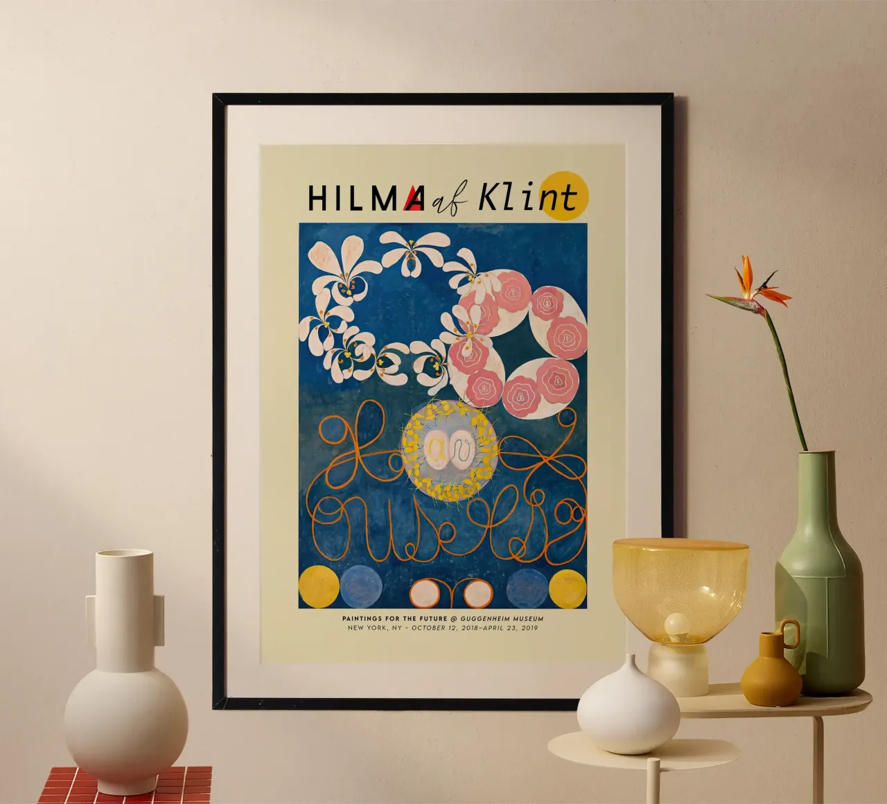 Hilma Af Klint - I dieci più grandi (n. 1) poster da Kimtoth Skrzypek