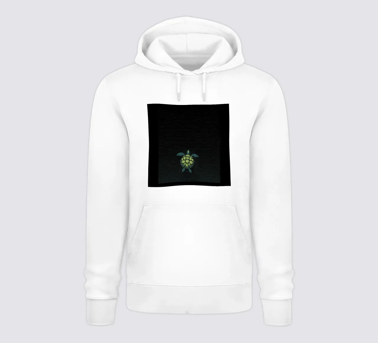 Marine Turtle Sea Lines felpa con cappuccio da Tobe Fonseca