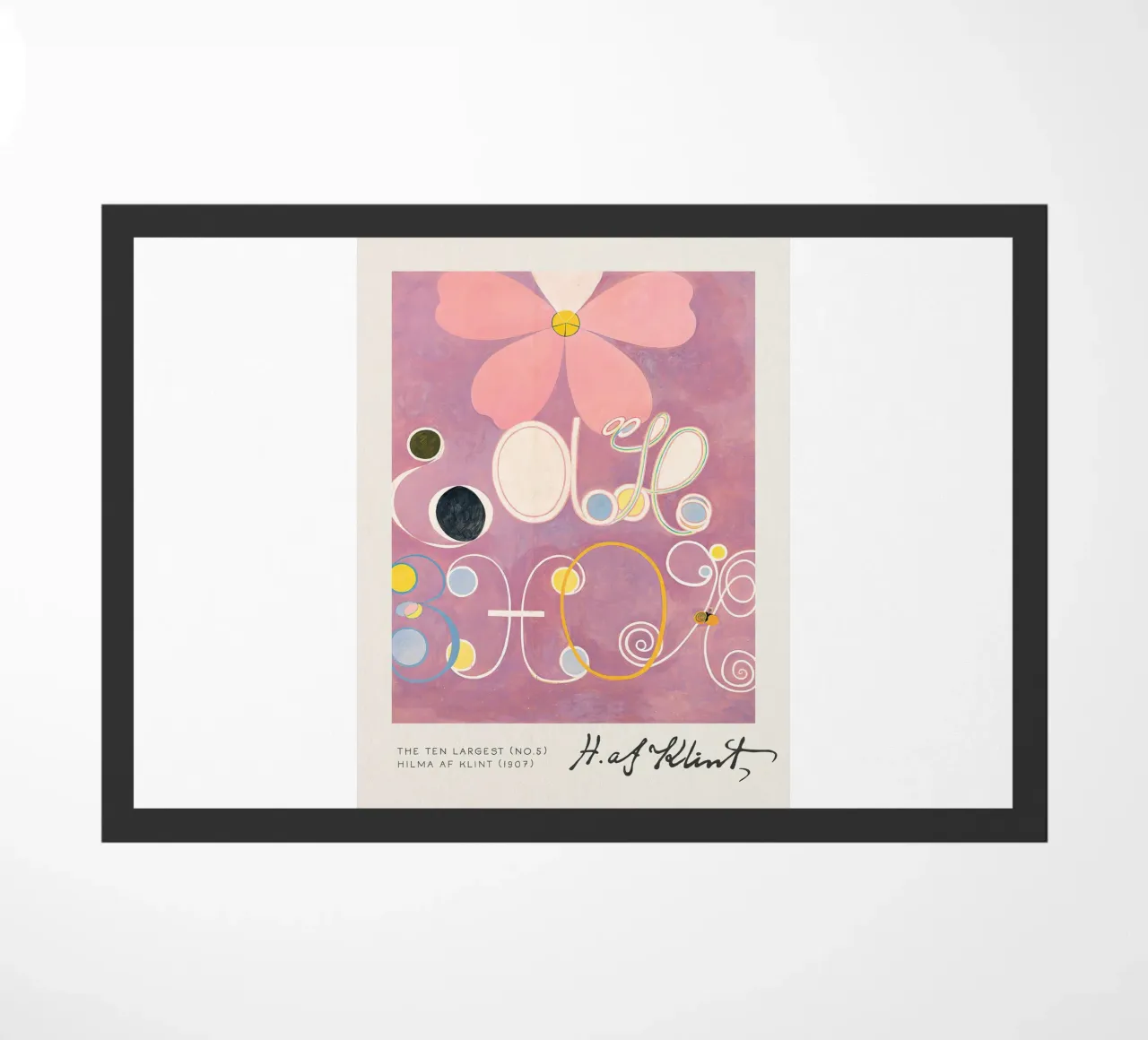 Hilma Af Klint - Los diez mayores (nº 2) felpudo de Kimtoth Skrzypek