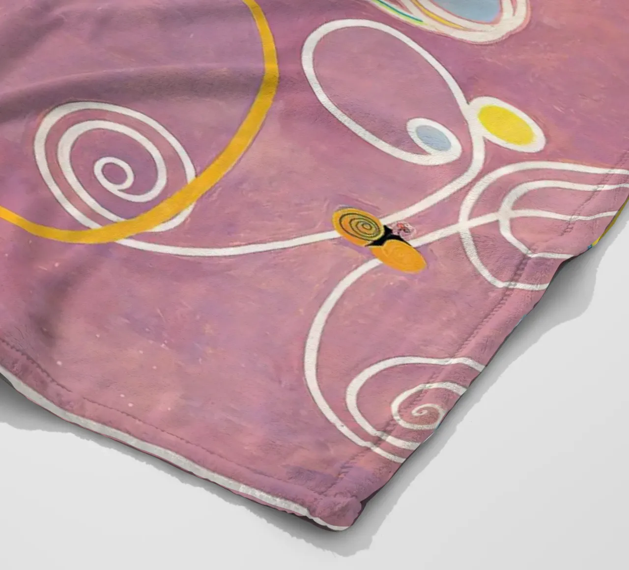 Hilma Af Klint - I dieci più grandi (n. 2) coperta in pile da Kimtoth Skrzypek