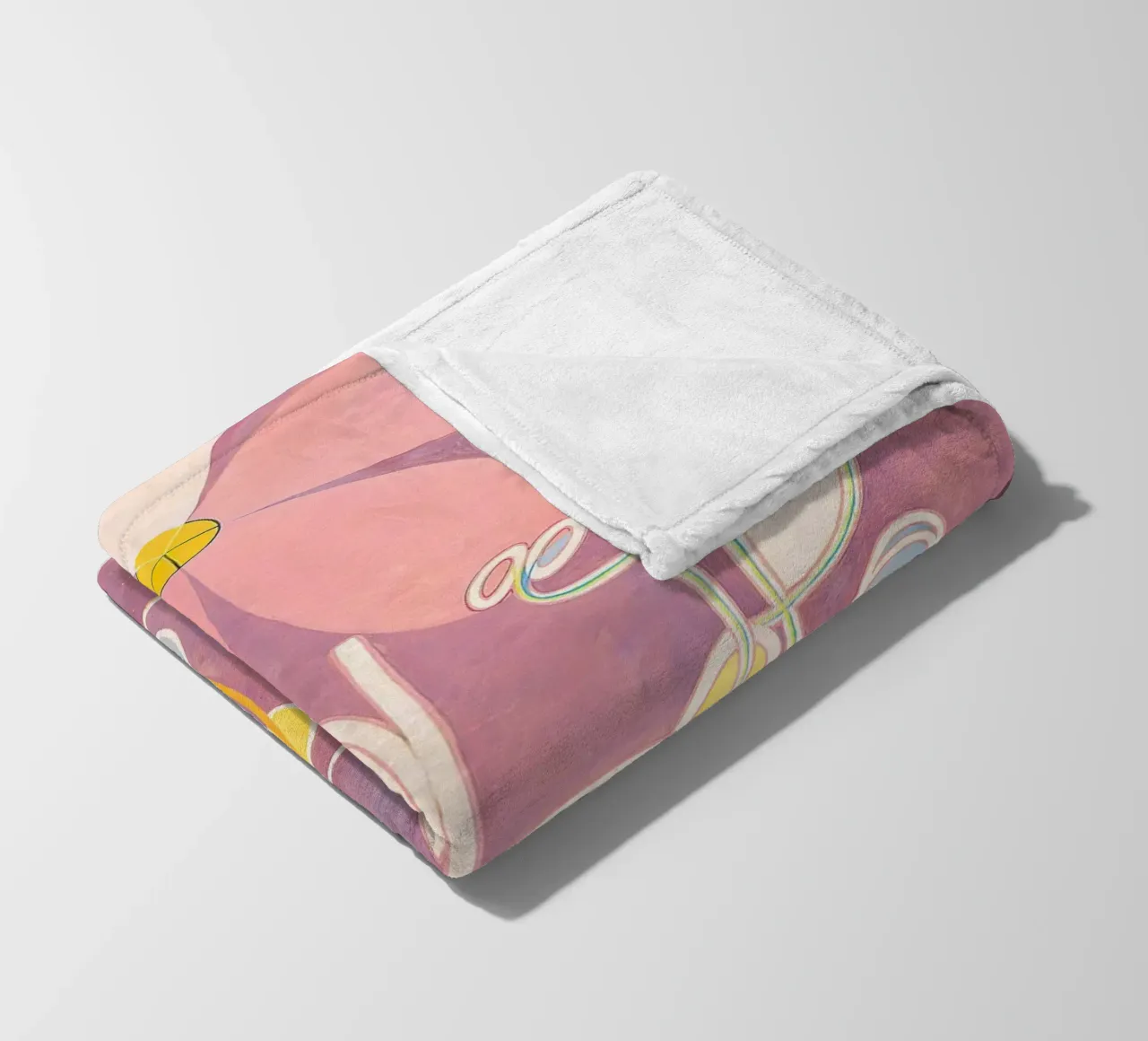 Hilma Af Klint - I dieci più grandi (n. 2) coperta in pile da Kimtoth Skrzypek