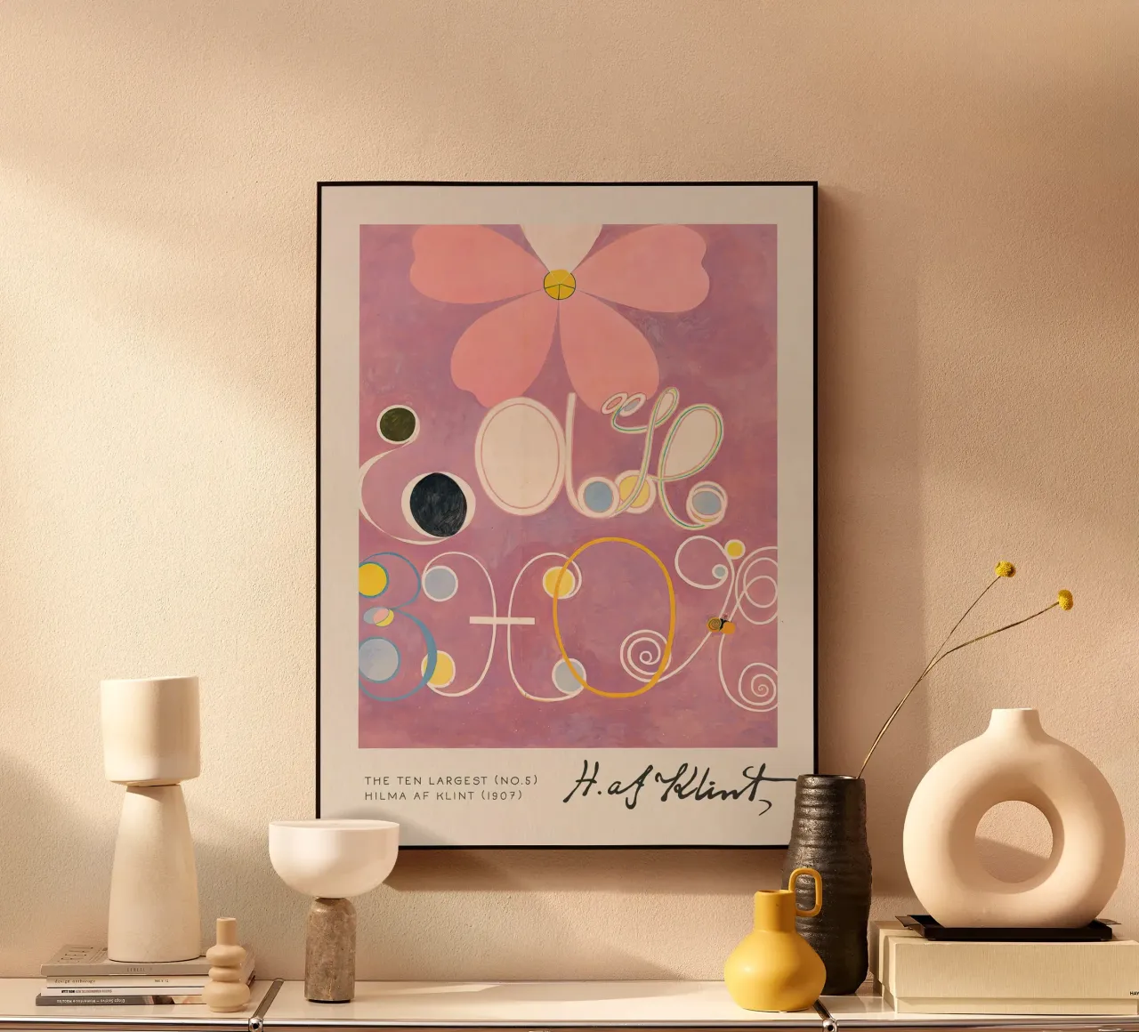 Hilma Af Klint - I dieci più grandi (n. 2) plexiglass da Kimtoth Skrzypek