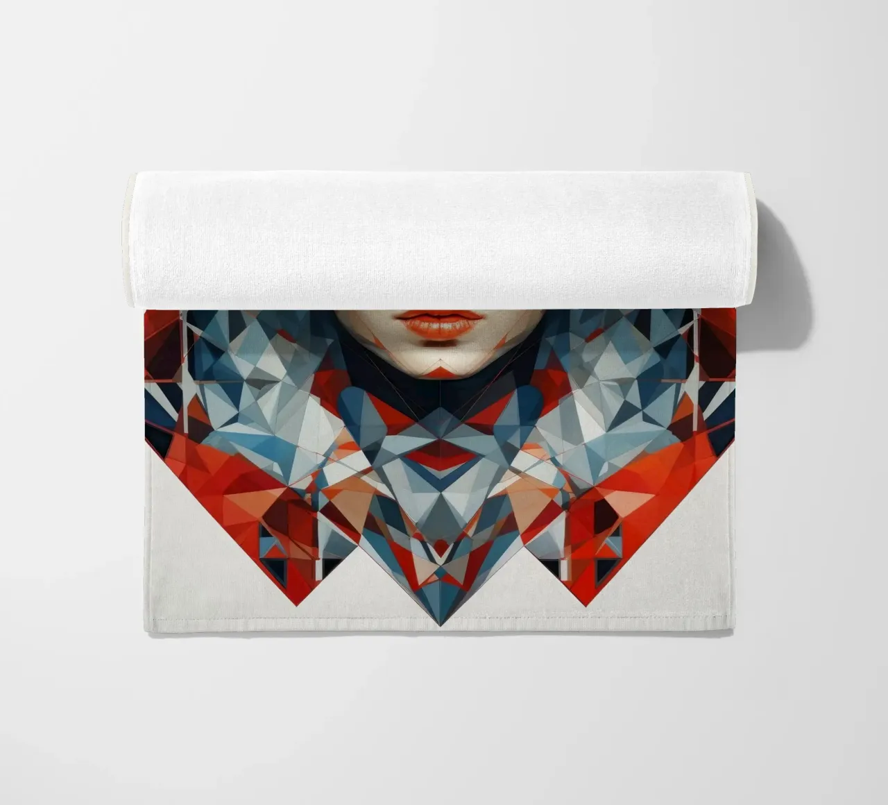 Donna russa geometrica telo mare da Artful Muse