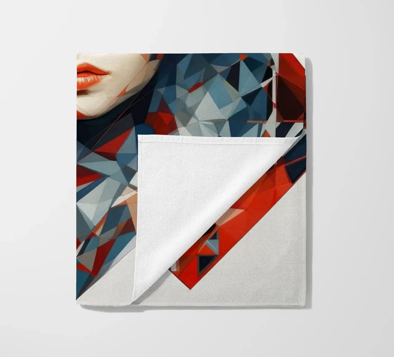 Donna russa geometrica telo mare da Artful Muse