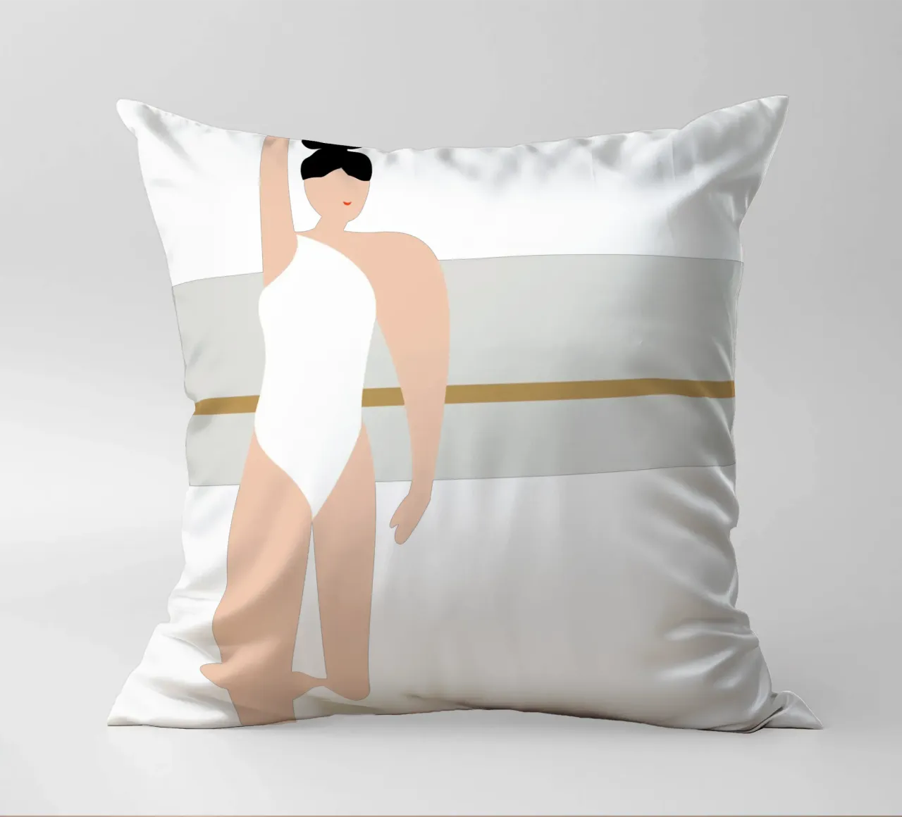 alle Körper sind toll. cuscino da FRICKE DESIGN